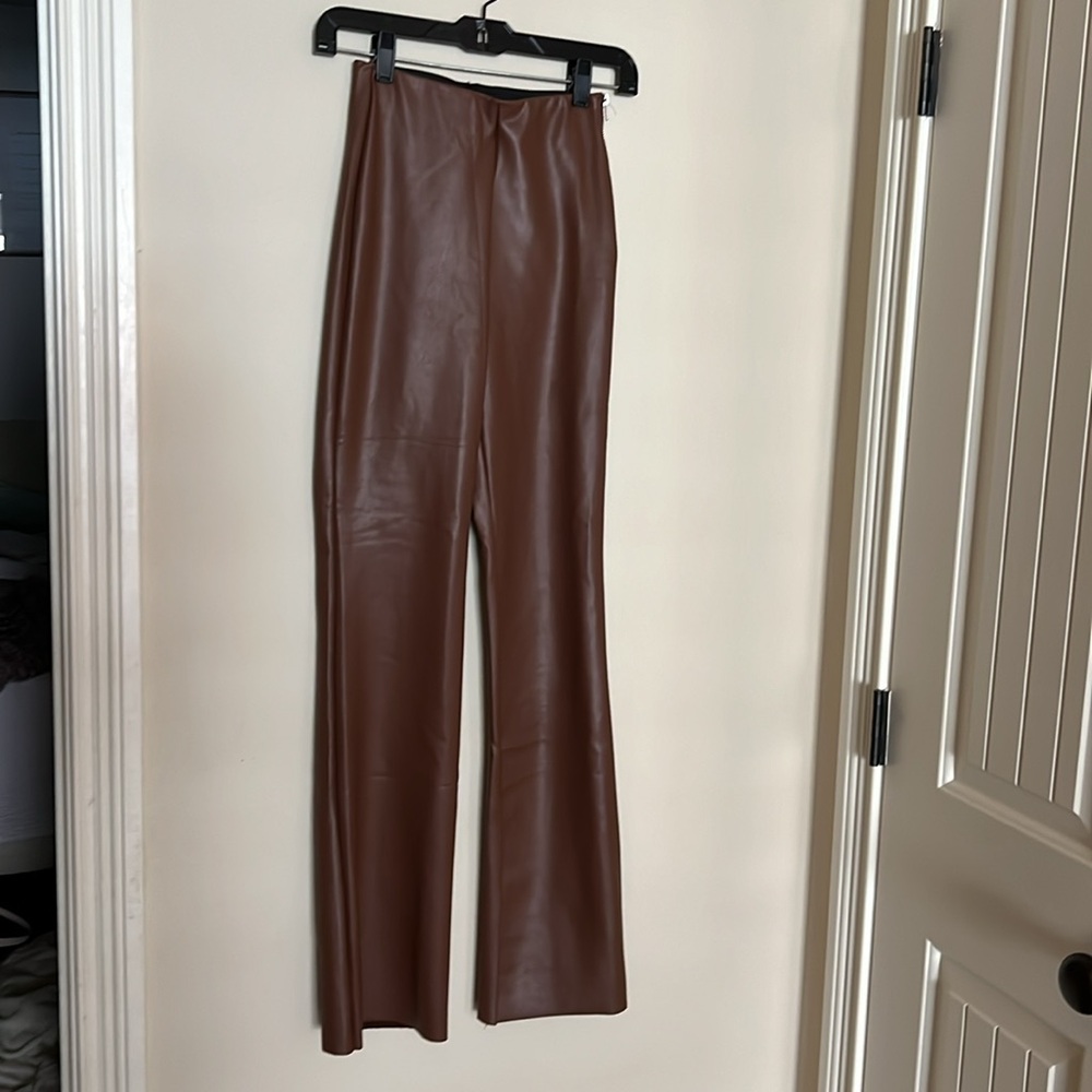 Forever 21 faux leather pants